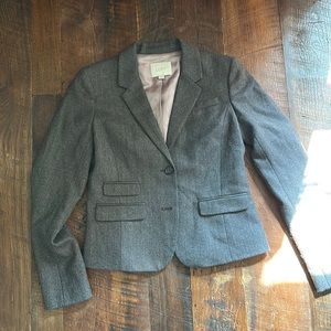 LOFT herringbone blazer